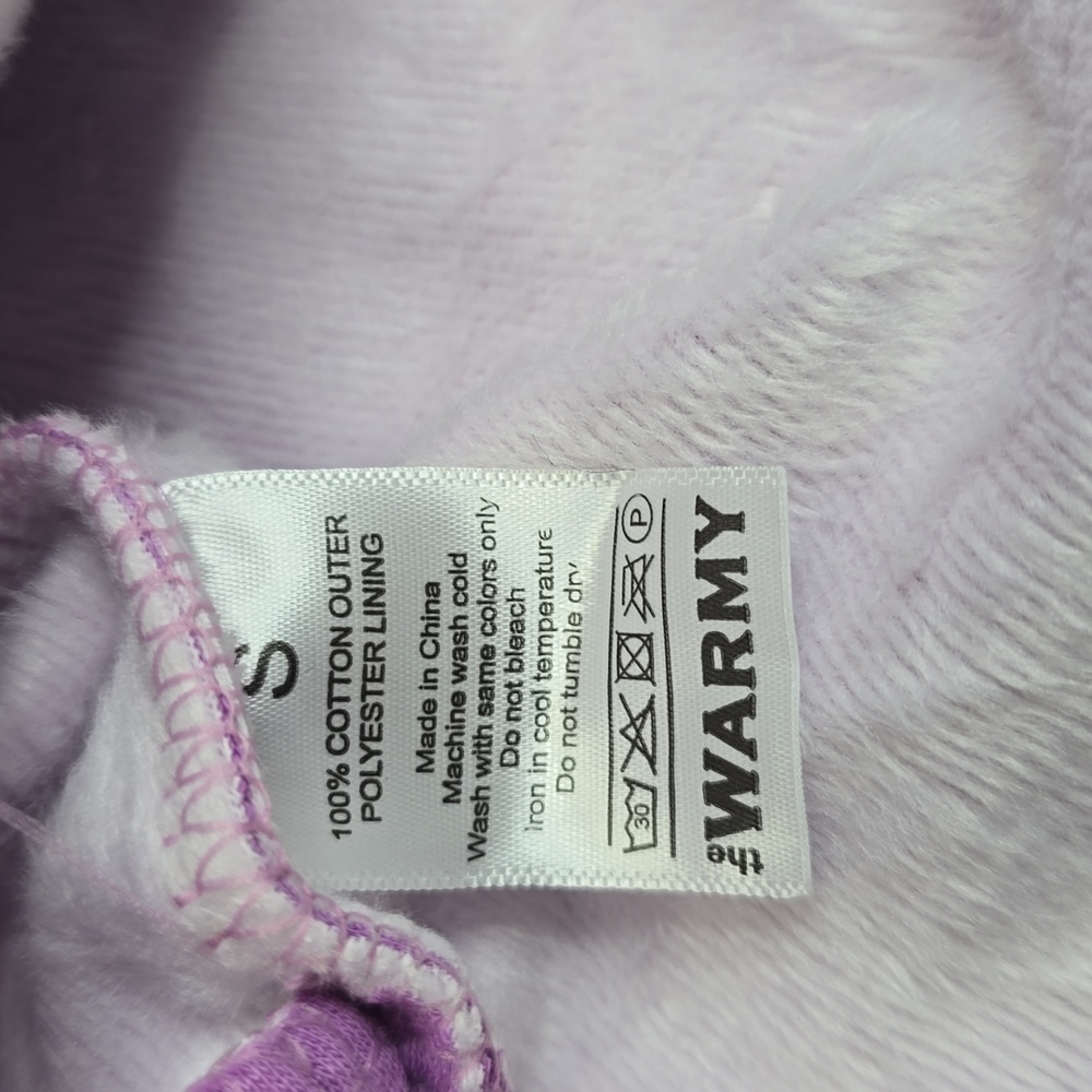 The Warmy Oversized Hoodie Dress Purple NIB Various Sizes - Picture 5 of 5
